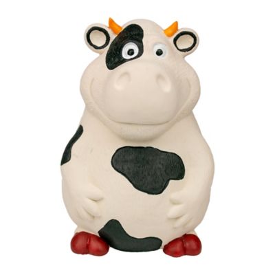 Territory Cow Latex Squeaker Dog Toy