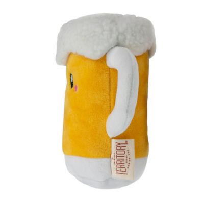 Image showing  Beer with Squeaker Dog Toy
