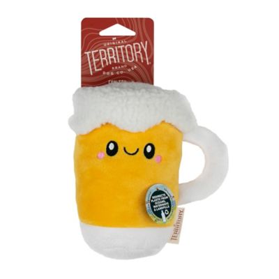 Image showing  Beer with Squeaker Dog Toy