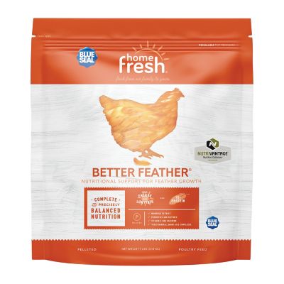 Blue Seal Home Fresh Better Feather Poultry Feed Pellets, Small, 7 lb. bag