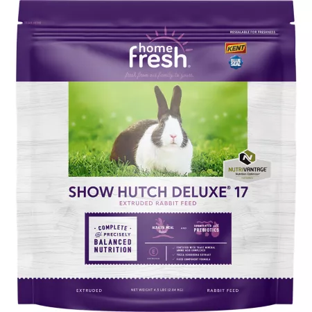 Blue Seal Home Fresh Show Hutch Deluxe 17 Rabbit Food 4.5 lb Bag Rabbit Food