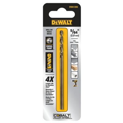 DeWALT 5/64 in. Industrial Cobalt Drill Bit