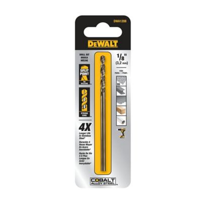 DeWALT 1/8 in. Industrial Cobalt Drill Bit