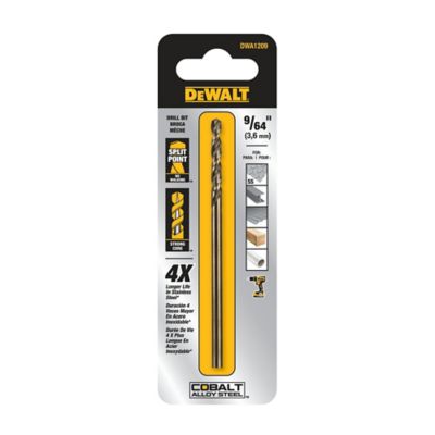 DeWALT DWA1209 9/64 in. Industrial Cobalt Drill Bit