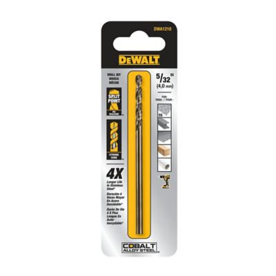 DeWALT DWA1210 5/32 in. Industrial Cobalt Drill Bit