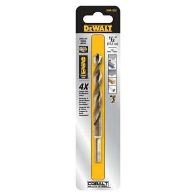 DEWALT 1/2 Pilot Point Industrial Cobalt Drill Bit