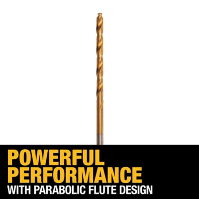 Image showing  3/32 in. 135 Split Point Tip Titanium Drill Bit