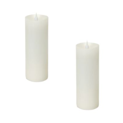 Image showing  Simplux Designer LED Candle with Moving Flame and Remote (Set of 2)