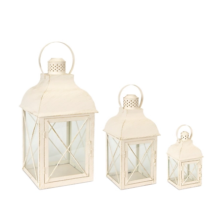 Melrose International Metal Lantern (Set of 3), 57760DS