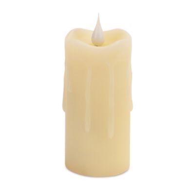 Melrose International Simplux LED Votive Candle with Moving Flame and Remote (Set of 2)