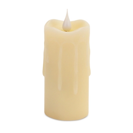 Melrose International Simplux LED Votive Candle with Moving Flame and Remote (Set of 2)