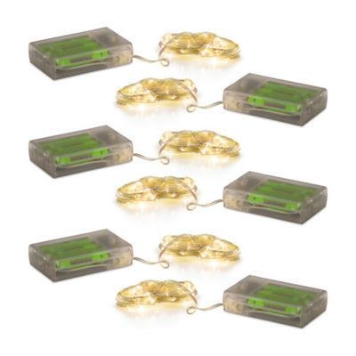 Image showing  Mini LED String Light Strand, 6-Pack