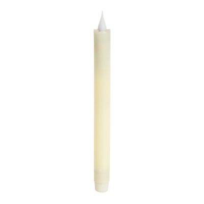 Melrose International LED Wax Taper Candle with Moving Flame (Set of 4)