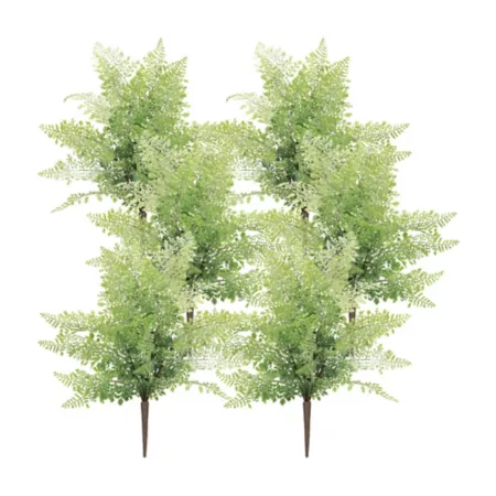 Melrose International Maiden Hair Fern Bush (Set of 6) Artificial Plants & Flowers