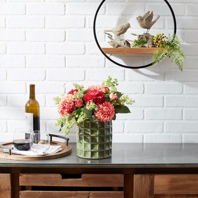 Image showing  5 x 6 in. Sage Green Terra Cotta Vase