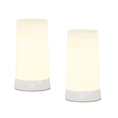 Image showing  LED Flickering Light Designer Candle with Remote and Magnet (Set of 2)