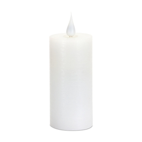 Melrose International LED Designer Wax Candle with Moving Flame