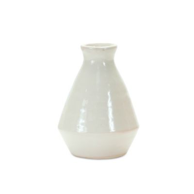 Image showing  7 in. Modern Terra Cotta Tapered Vase (Set of 2)