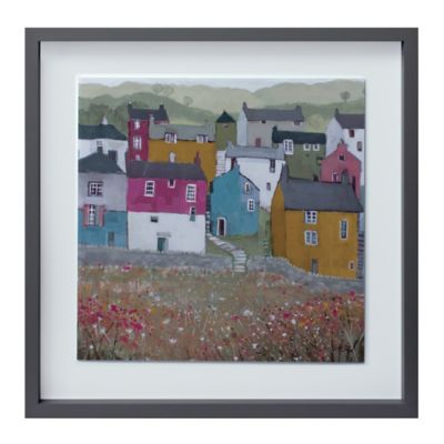 Image showing  Wood Framed House Print (Set of 2)