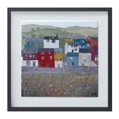 Image showing  Wood Framed House Print (Set of 2)