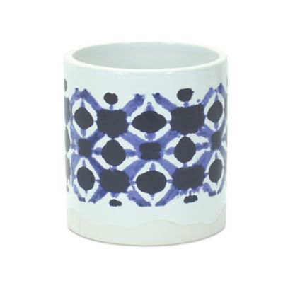 Image showing  Tie-Dye Print Ceramic Pot, 2 pk.