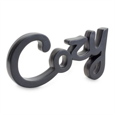 Image showing  Cozy and Simply Sentiment Block Cut Out (Set of 2)