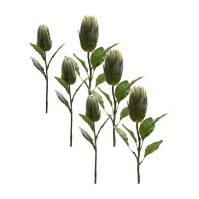 Melrose International Burgandy Protea Stem (Set of 6) main image 0