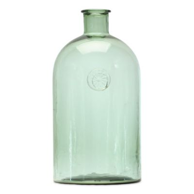 Image showing  Sage Glass Bottle Neck Vase