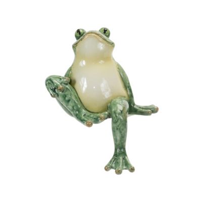 Image showing  Stone Garden Frog Shelf Sitter, 3 pk.