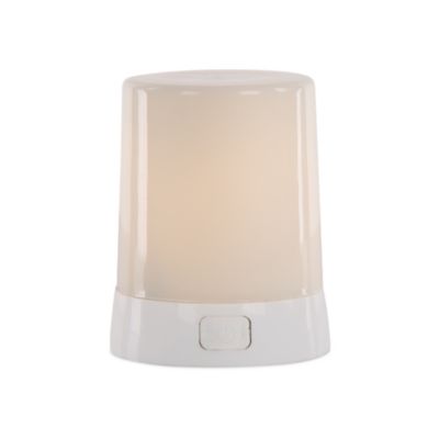 Melrose International LED Fia Flame Designer Candle with White Hue
