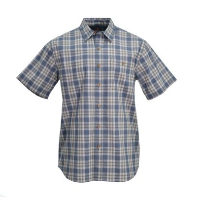 Ridgecut Men's Traditional Plaid Short-Sleeve Work Shirt