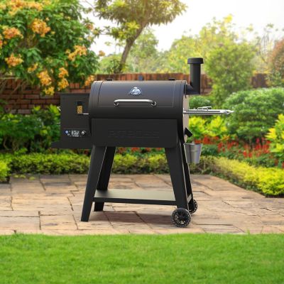 Image showing 8 th Pit Boss 820 Sportsman Pellet Grill with Wi-Fi, Matte
