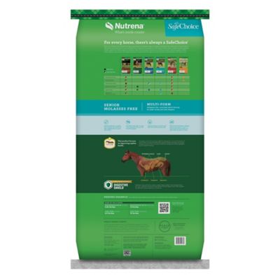 Image showing  Molasses-Free Pelleted Senior Horse Feed, 50 lb. Bag