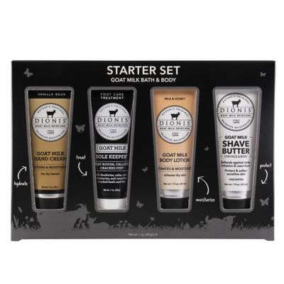 Dionis Goat Milk Skincare Bath & Body Starter Set