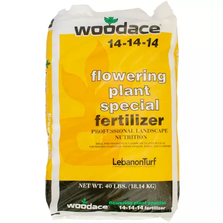 Woodace 40 lbs Special fertilizer for flowering plants 14-14-14 Fertilizers