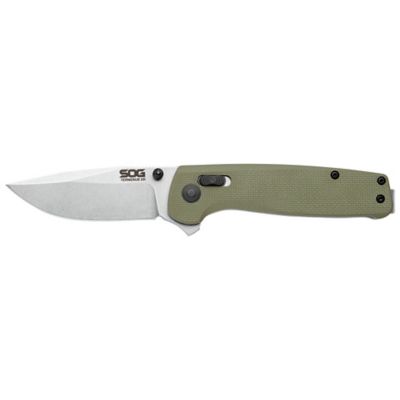 SOG 2.95 in. Terminus XR Knife, G10, OD Green, SOG-TM1022-CP