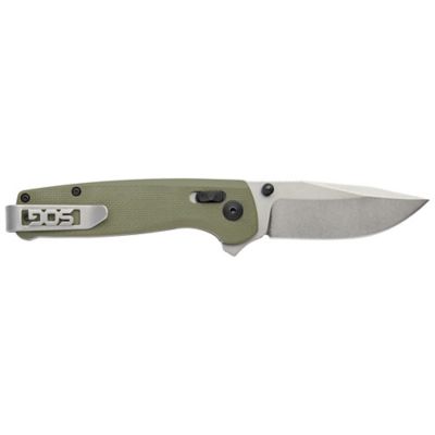 Image showing  2.95 in. Terminus XR Knife, G10, OD Green
