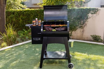 Image showing  743 sq. in. 700FB1 Wood Pellet Grill and Smoker, Black
