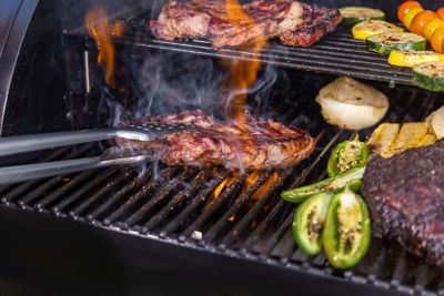 Image showing 5 th Pit Boss 743 sq. in. 700FB1 Wood Pellet Grill and Smoker, Black