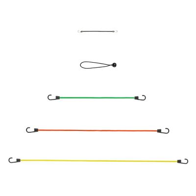 Image showing  Assorted Bungee Cords, 30-Pack