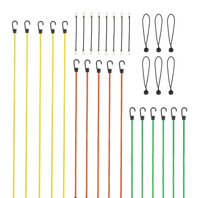 Image showing 5 th SmartStraps Assorted Bungee Cords, 30-Pack