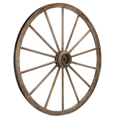 Red Shed 41.5 in. Decorative Wagon Wheel