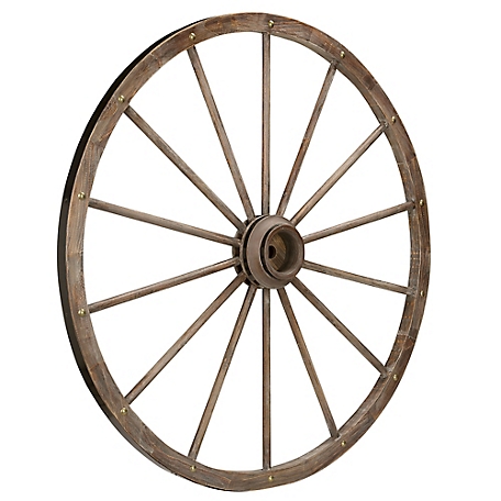 Red Shed 41.5 in. Decorative Wagon Wheel