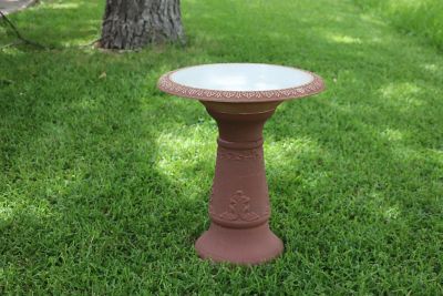 Exaco Scroll Vine Bird Bath - Rose, at Tractor Supply Co.