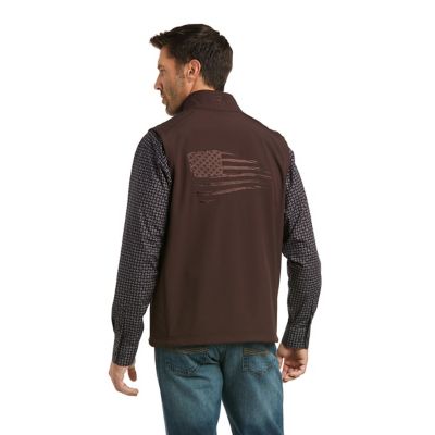 Ariat Men's Logo 2.0 Patriot Softshell Vest