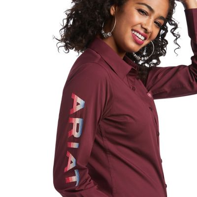 Image showing  Long-Sleeve Team Kirby Stretch Western Shirt