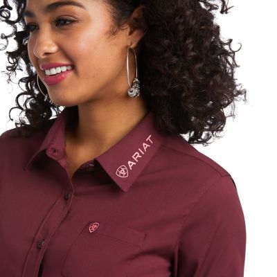 Image showing  Long-Sleeve Team Kirby Stretch Western Shirt
