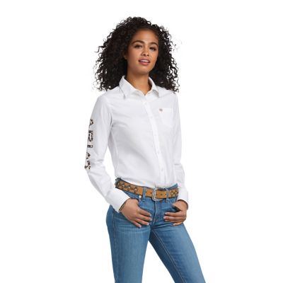 Ariat Long-Sleeve Team Kirby Stretch Western Shirt