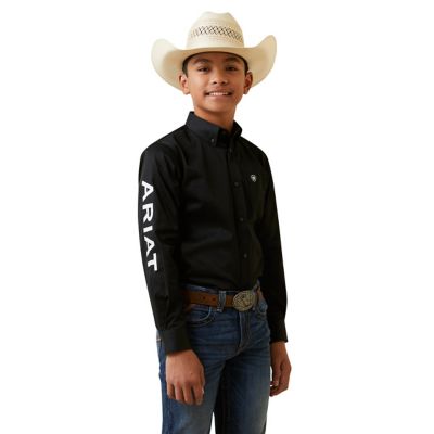 Ariat Boy's Casual Series Long Sleeve Western Shirt