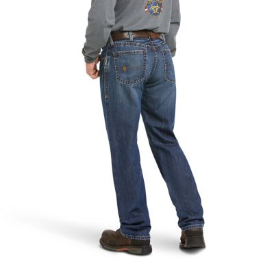Image showing  Men's Relaxed Fit Low-Rise FR M3 Loose Basic Straight Leg Jeans